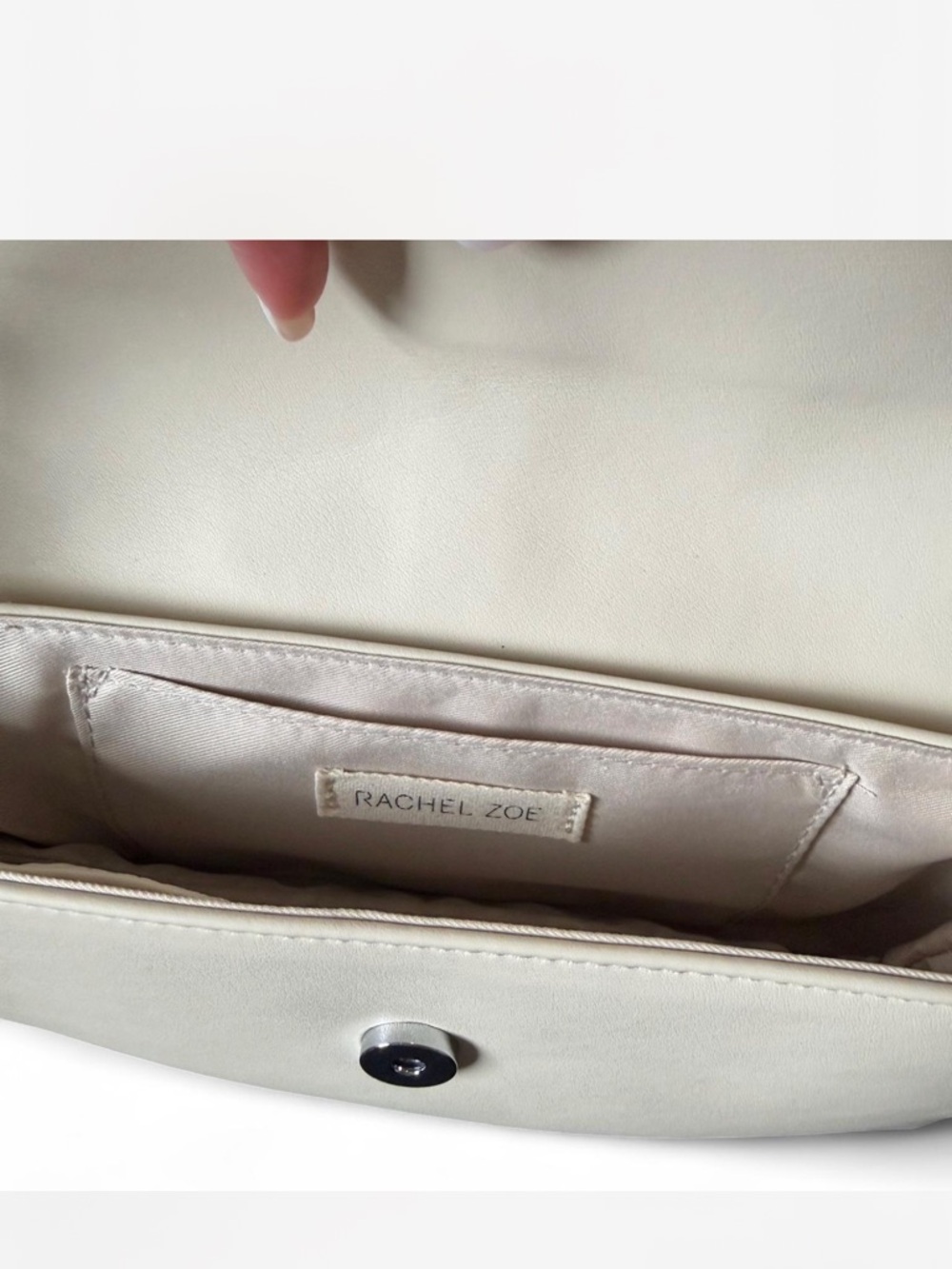 Rachel Zoe White Shoulder Bag - Picture 3 of 4
